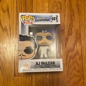 This is an AJ Mclean Backstreetboys Funko pop. Never opened.